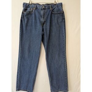 Levi Strauss 550 Mens Jeans‎ Size 40 Relaxed Fit Blue Denim Classic 100% Cotton
